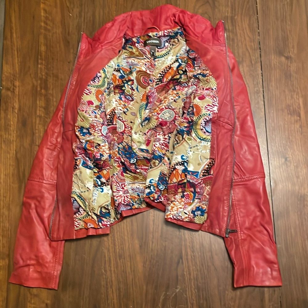 Red Leather Jacket - image 3